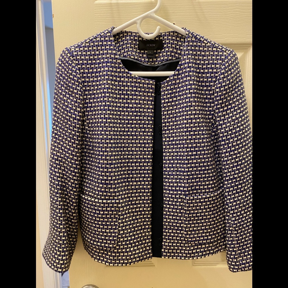J.Crew tweed jacket
